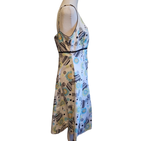 EUC Becky & Max Cotton Stretch Floral Fit & Flare Sundress - Picture 6 of 12